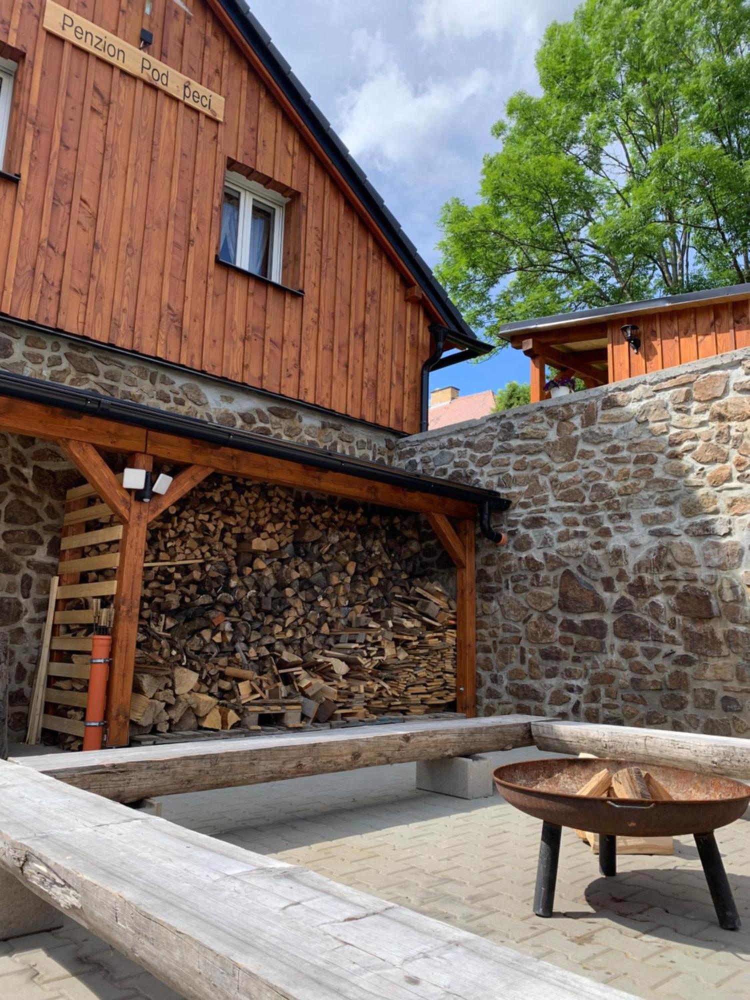 Penzion Pod Peci Lenora Екстер'єр фото